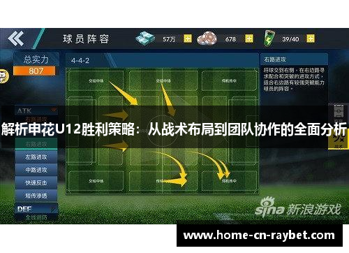 解析申花U12胜利策略：从战术布局到团队协作的全面分析